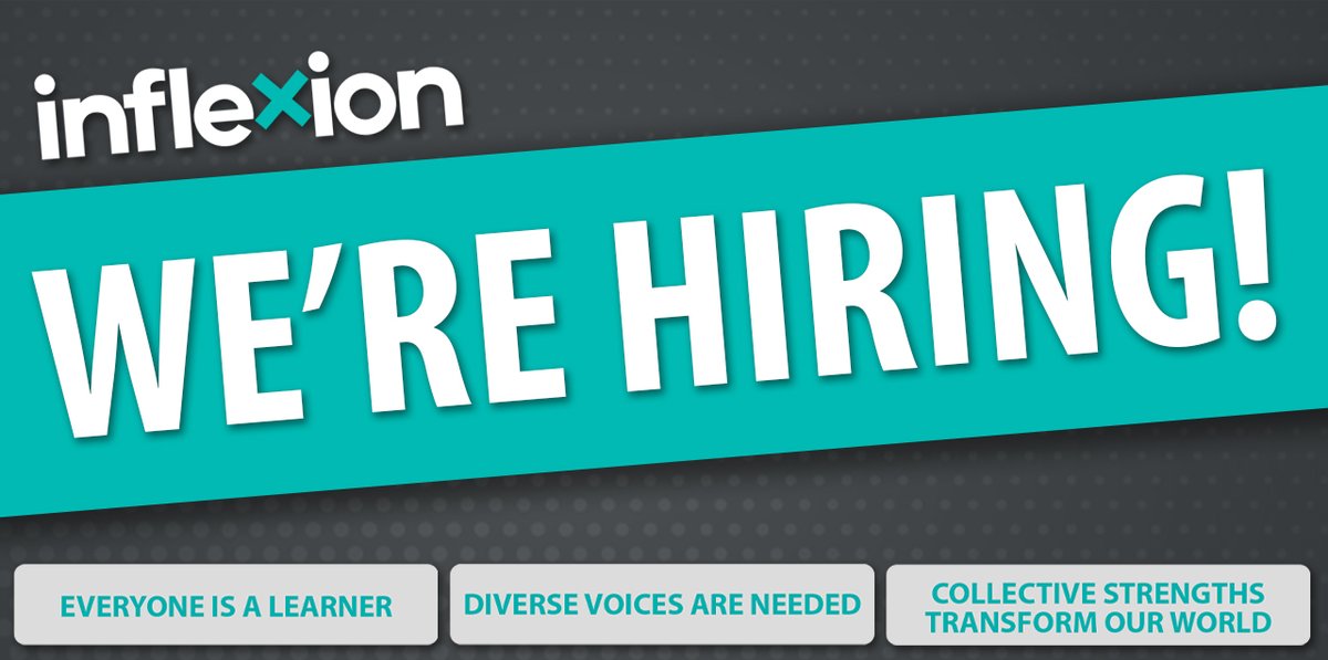 We're hiring a Marketing Content Manager. Apply today!
inflexion.recruiterbox.com/jobs/fk0u5me/