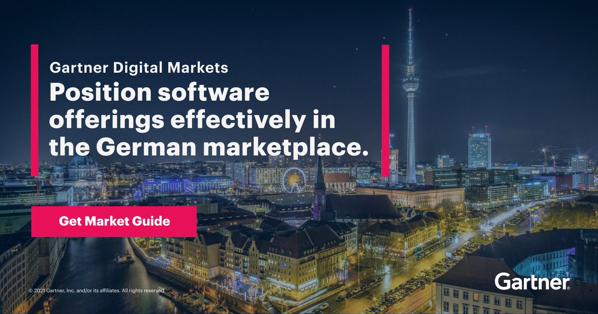 Gartner_DM's tweet photo. Equip #SaaS sales and marketing teams with key insights to seize opportunities and craft a well informed roadmap that includes expansion in #Germany, the second-largest software market in Europe: https://t.co/wBWkdFEHyF
#B2B #SoftwareLandscape #GlobalExpansion https://t.co/yRQ8iu4vXR