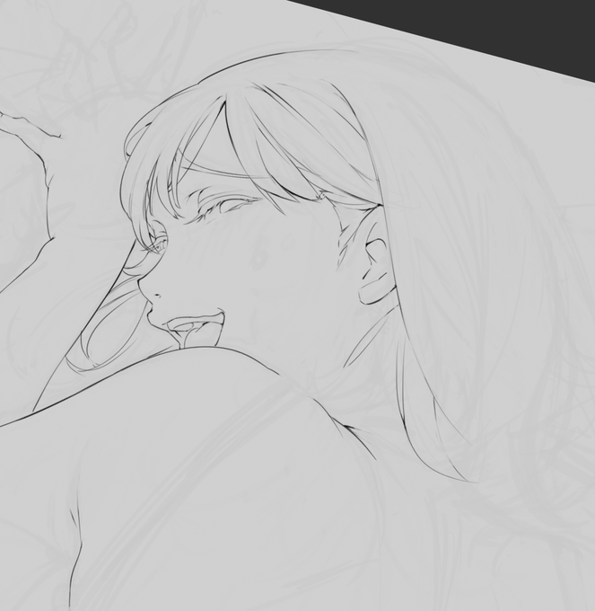 この間の絵を再挑戦 