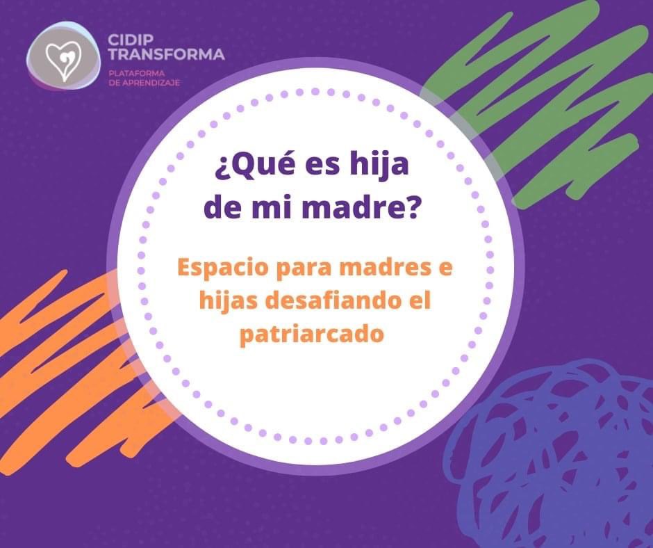 ¿Quieres desafiar el patriarcado de la mano de tu hija ?.......Siguenos y   espera más información. 

Etiqueta a otras madres rebeldes para que se enteren.

#HijadeMiMadre
#DesafiandoelPatriarcado
#MadresRebeldes
#HijasRebeldes