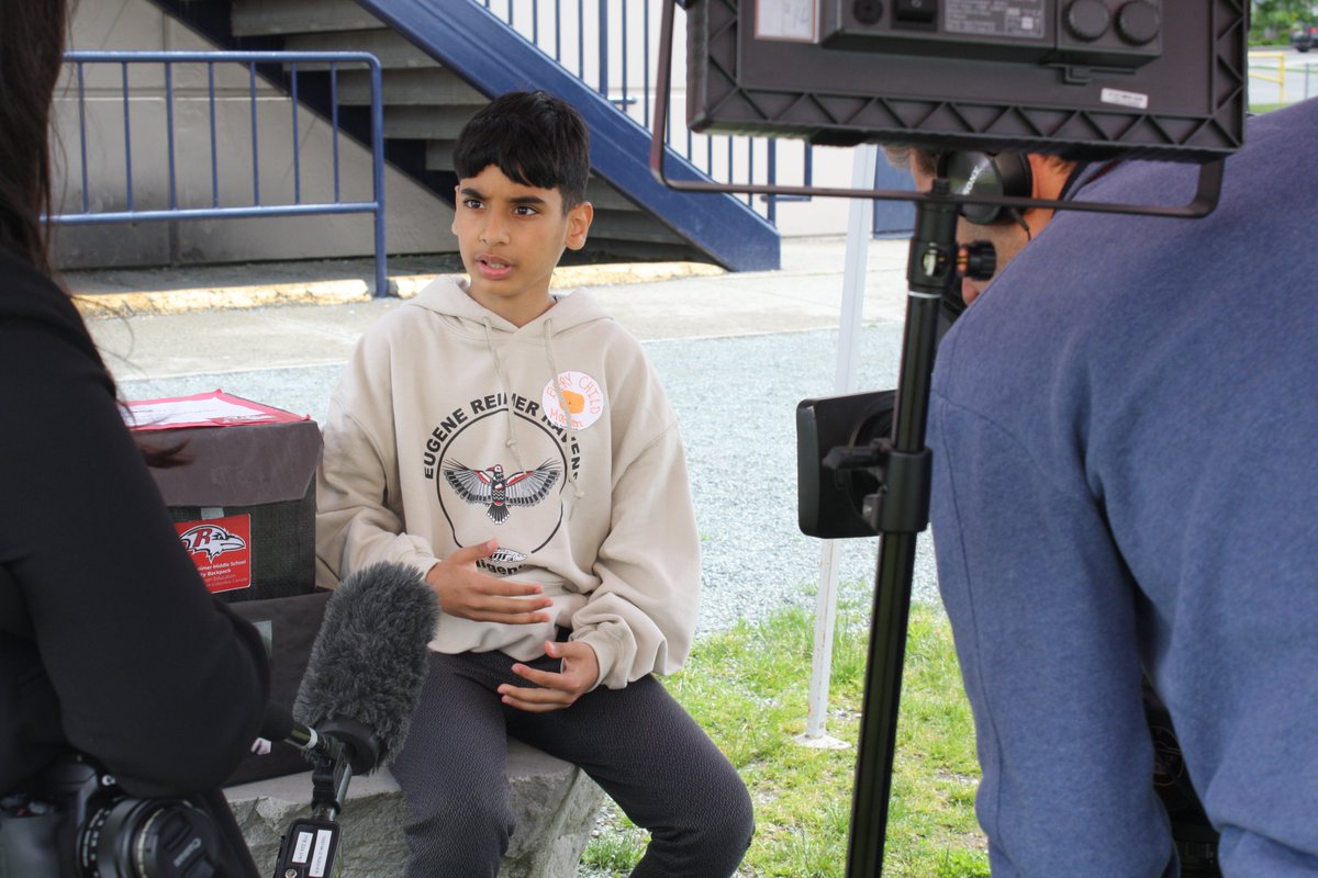nerlapsidhu's tweet photo. The @cbcradio will air our @reimerravens voices on building bridges between cultures tomorrow morning on the Early Edition at 6:40 am. On TV airtime is tomorrow at 6 pm and 11 pm @CBCVancouver @AbbotsfordSD #equitybackpack https://t.co/NW1n24xiP3