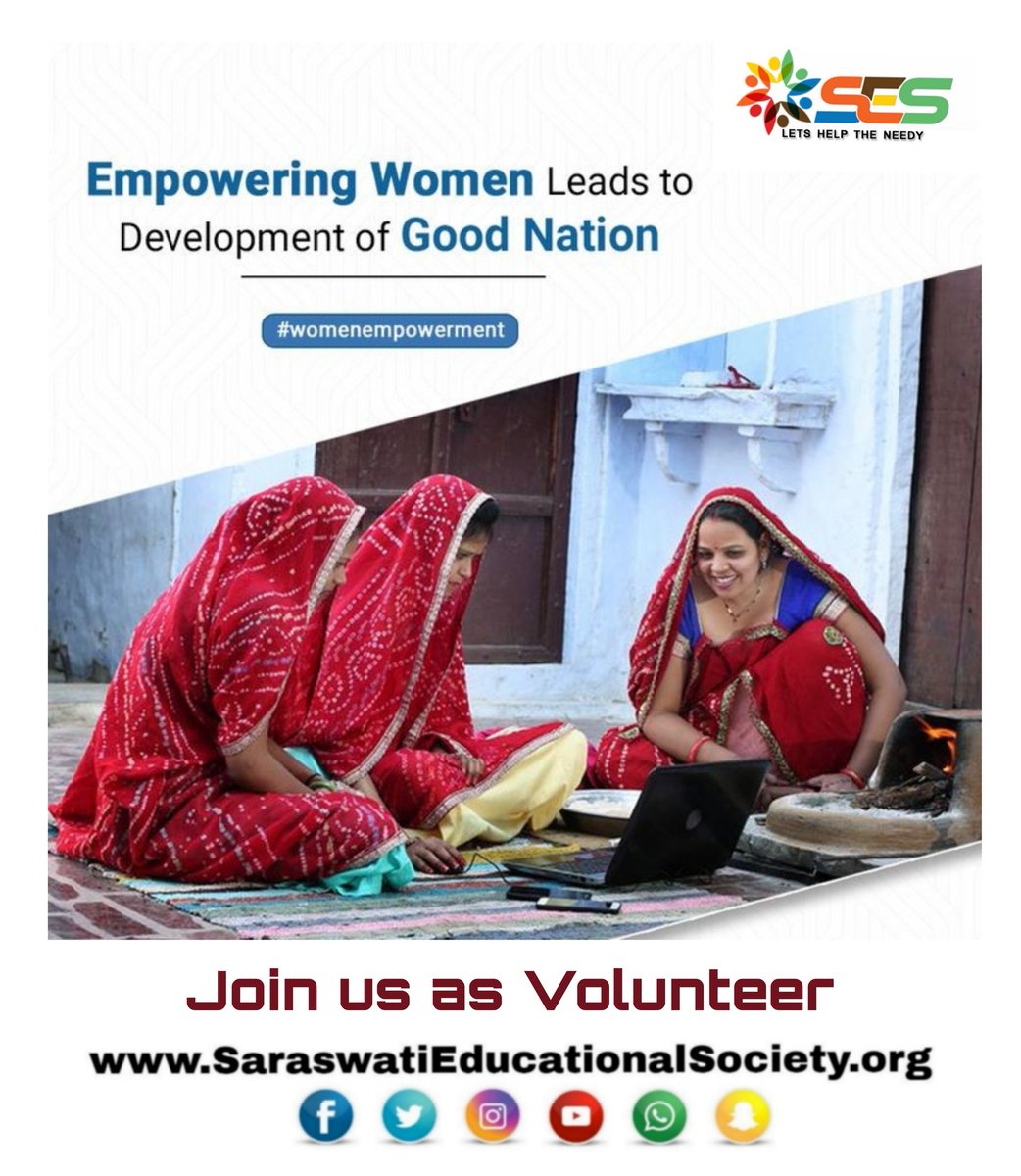 sesforall's tweet photo. #sesforall #womenempowerment #ngo #Covid19 #IndiaTV #india #delhi #LetsHelpTheNeedy
Women Empowerment https://t.co/3PFyKnqUTS