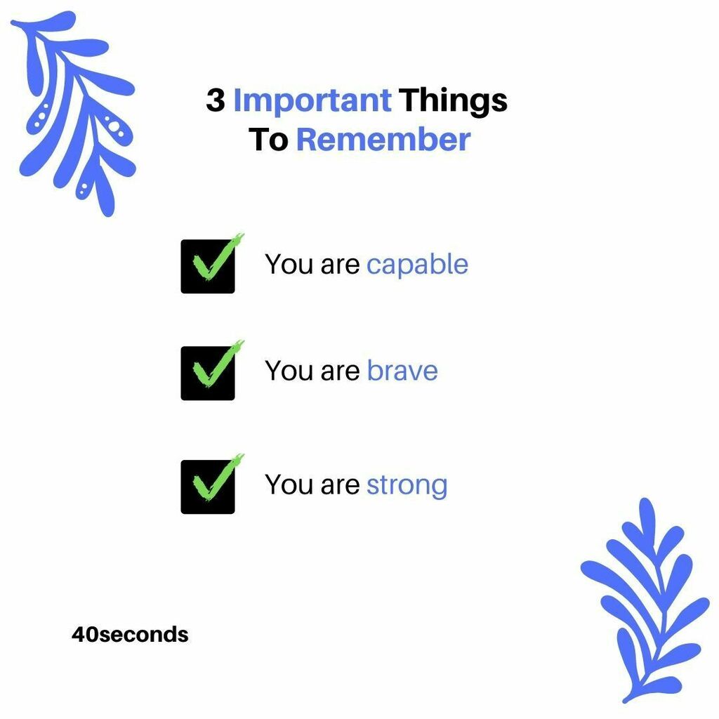 40seconds1's tweet photo. Just a reminder! #youmatter
#capable #brave #strong #health #mentalhealth #love #important #remember #instagood #awareness #reminder #teamratnesh #40seconds_ #life #beauty https://t.co/O5PZPdPZjc