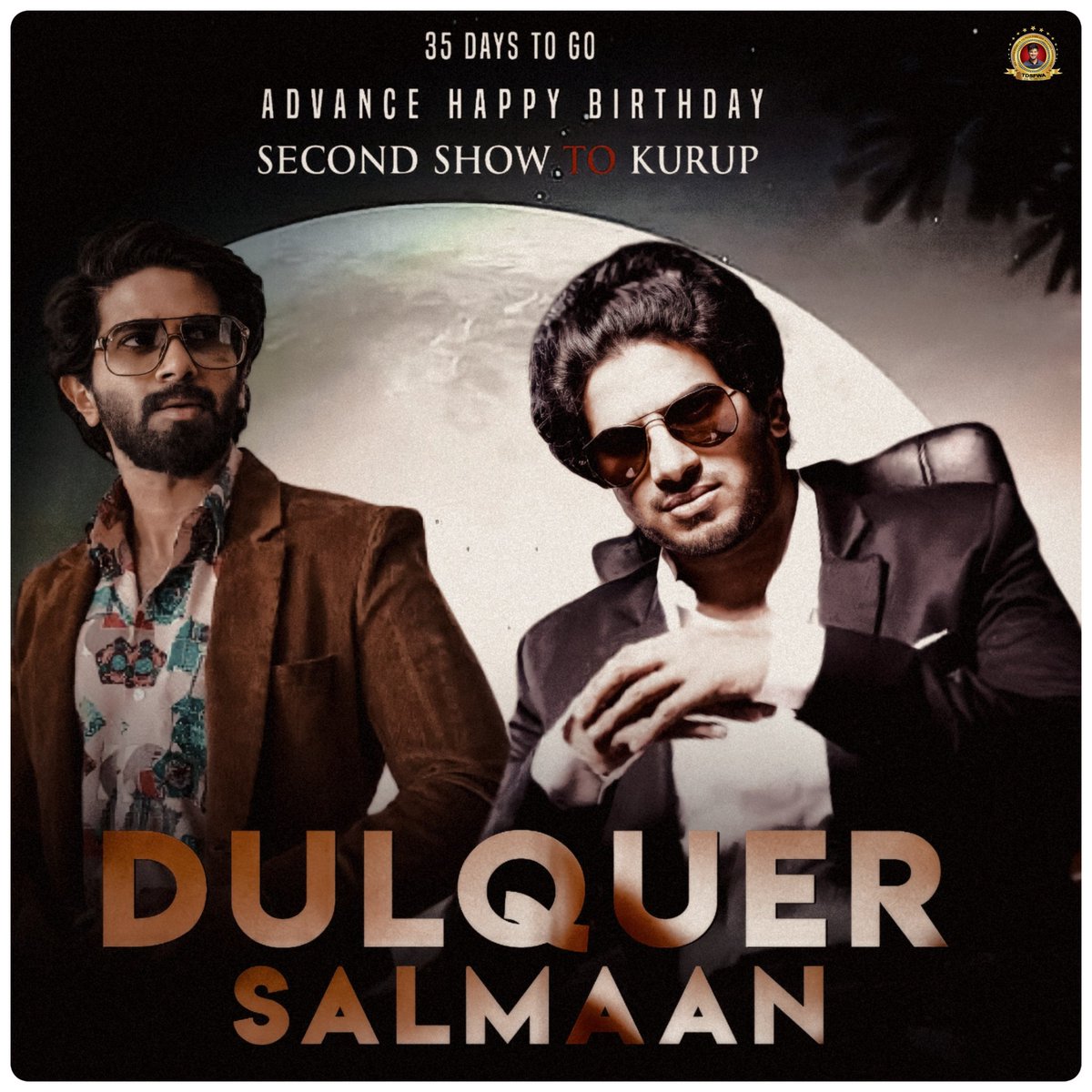 TeluguDulquerFC's tweet photo. Here's the 35 Days Countdown Poster For @dulQuer's Birthday ❤️

Design :@AlwayzMohan 👌
Team : @TeluguDulquerFC ❣️

#DulquerBirthdayFest
#DulquerSalmaan #Kurup https://t.co/blvlZej5Lz