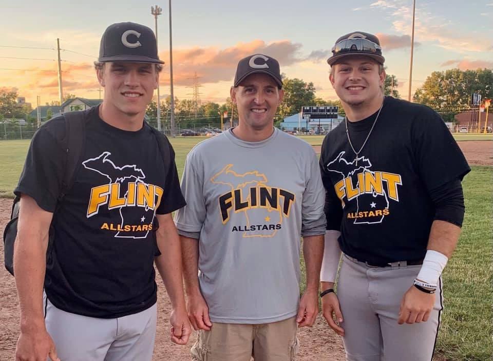 Super blessed to not only have been apart of the Flint Area All-Star Game, but to also be named as a game MVP going 2-3, 2 2B, 3RBIS. One last ride with <a href="/PorterZeeman/">Porter Zeeman</a> and <a href="/CorunnaBaseball/">Corunna Baseball</a> coach Osika was one to remember