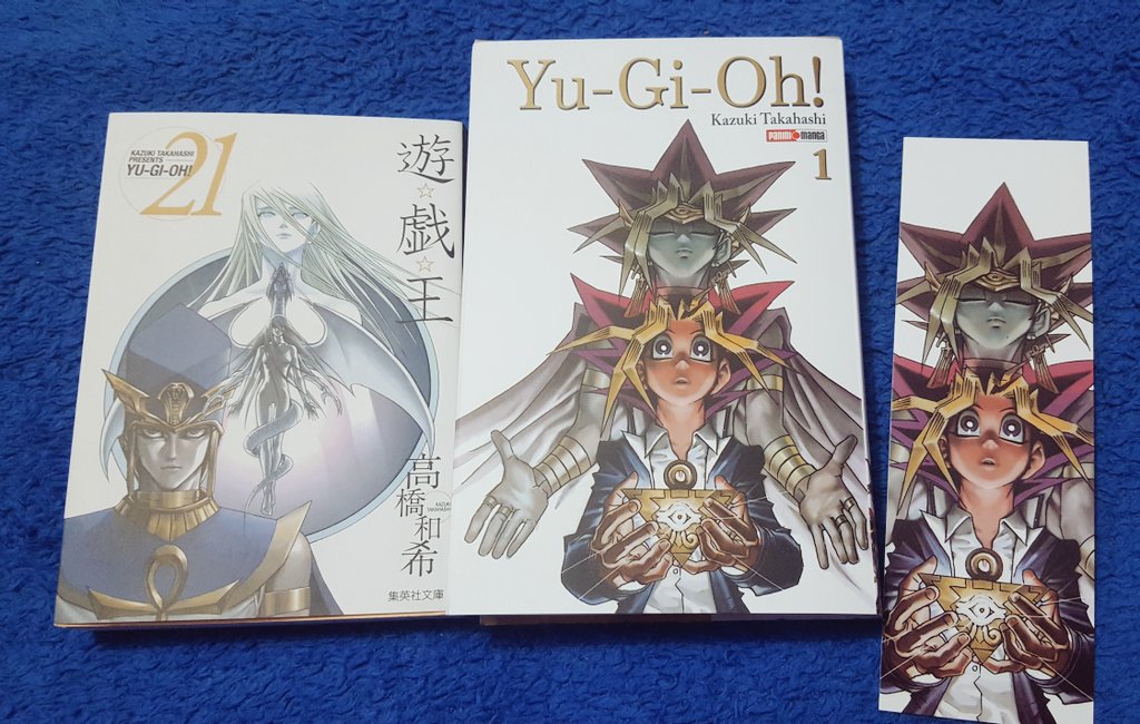 Yugioh! Kanzenban edition from @PaniniMangaArg is beautiful 😭

Seeing original Yami Yugi is always a joy haha, it's a bit bigger than the original Japanese version 