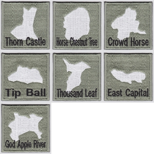 サバゲーパッチ Ixa Emb イクサエンブ 直訳英語 都道府県名 蓄光パッチ 関東エリア ｔｖやネットで取り上げられた 都道府県名を当て字的に直訳英語にした場合 どの県がカッコイイか をパッチにしました 都道府県のシルエット部分が蓄光糸で出来て