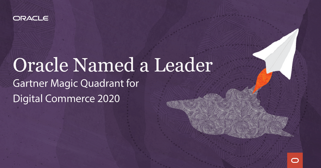 GauravModi13's tweet photo. Oracle’s commitment to innovation and to bring top-notch #digitalcommerce solutions to its customers is stronger than ever! Download a complimentary copy of Gartner’s Magic Quadrant for Digital Commerce 2020 to learn all about @Oracle CX Commerce: https://t.co/9Jd18PFsfN https://t.co/lTGluQoPCY