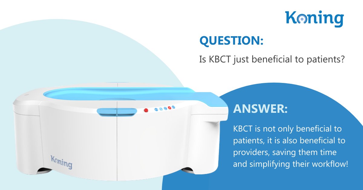 KoningCorp's tweet photo. Patients aren't the only ones who can benefit from KBCT. Discover more at https://t.co/WFE61FNYkN. #kbct #koninghealth #breastcancer https://t.co/vZin8N8kRo