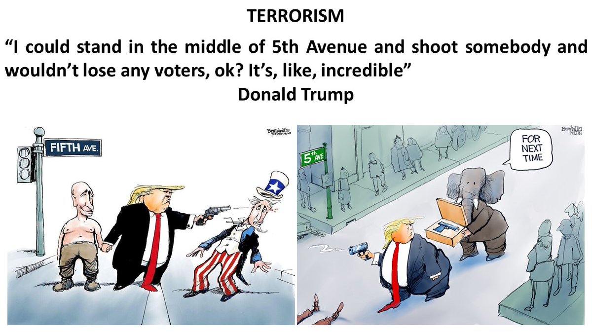 RuanoFaxas's tweet photo. @RWPUSA "If this suit survives a motion to dismiss, NYC can take Trump's deposition and ask him questions under oath about what happened on January 6."
"#Trump Organization sues NYC after #golf course contract canceled in wake of #Capitol attack"
#TERRORISM #GOP #ELECTION #MAGA #FBI #DOJ https://t.co/ZyVnY5jkY5