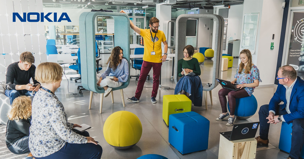 Working from different locations but acting together everywhere. Following #COVID19, we are further strengthening our existing flexible working practices and rethinking office spaces to support collaboration. Find out more: nokia.ly/3j2VCAu #TeamNokia #FutureOfWork #WFH