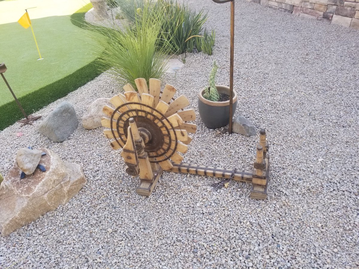 HappiWHATness not sure what this is beyond a fathers day prize...iron wood weighted turbine ish..any guesses <a href="/MarkRober/">Mark Rober</a> <a href="/batool_attiya/">Attiya Batool</a> <a href="/Minions_n_Me/">J_Peck</a> <a href="/neiltyson/">Neil deGrasse Tyson</a>