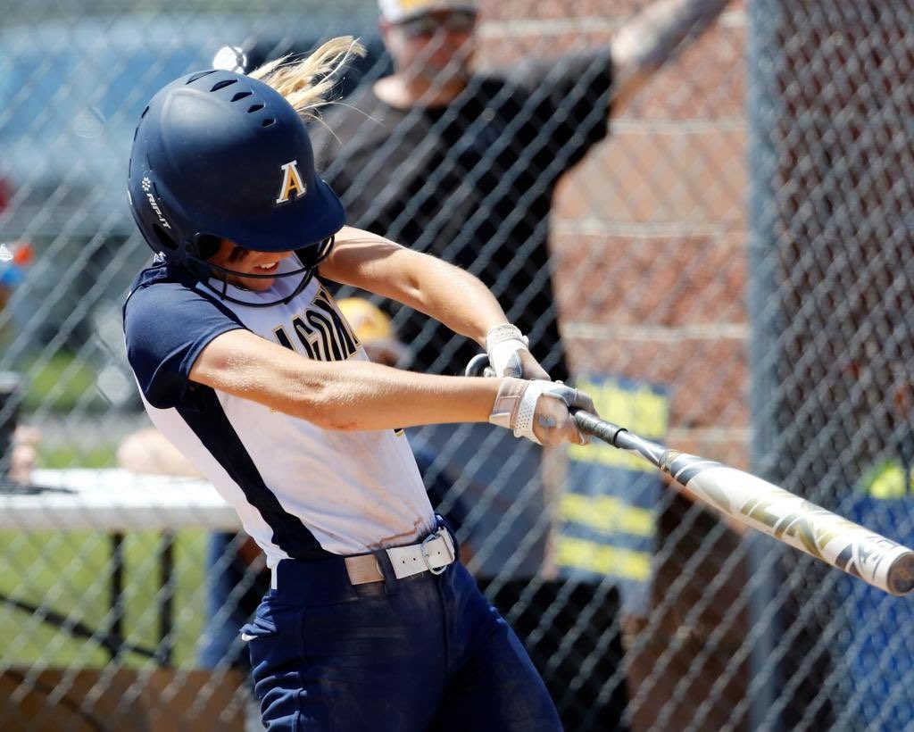 e_stephenson25's tweet photo. Very honored to be selected for First Team All-State! Couldn’t have done it without my awesome teammates and coaches, thank you! 💛💙 @AlgonacSoftball https://t.co/M2q5F00Qad