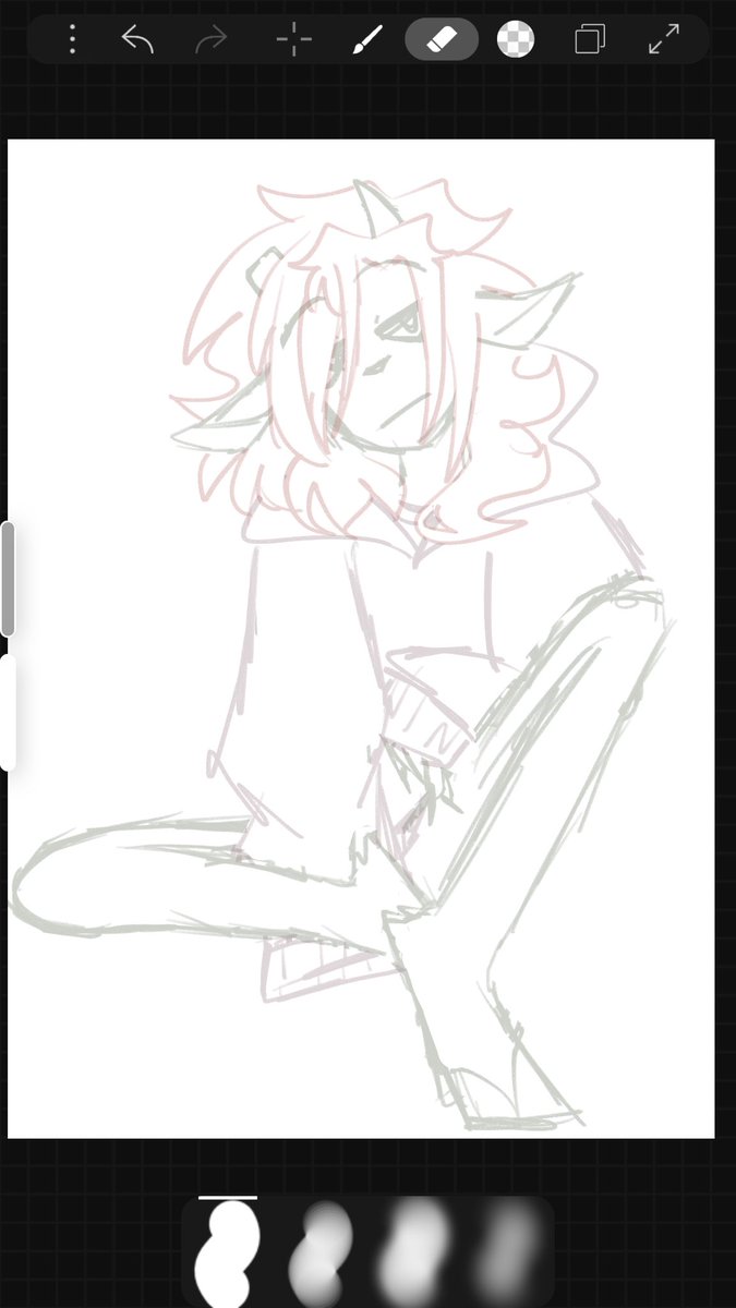 TechkaiL's tweet image. the sketch and then the finished product