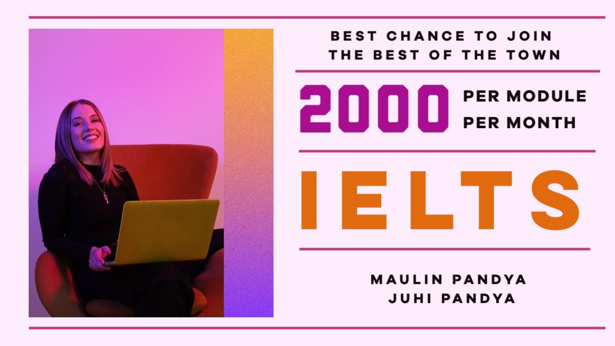 maulinsir's tweet photo. Join the best in town #IELTS #britishcouncil #IDP @maulinsir https://t.co/Kp24x5WEoW https://t.co/Hi4ebYFrpu