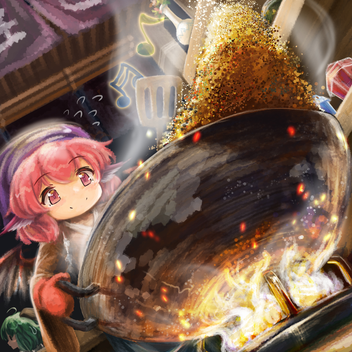 findrealheart's tweet photo. 【应援】夜雀食堂的日常 #東方Project #東方 #ミスティア・ローレライ #幽谷響子 https://t.co/5jrww9v1RY https://t.co/lnjNaXregP