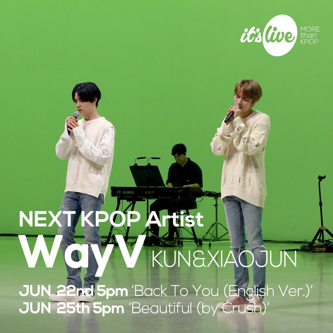 ncthall's tweet photo. 210621 Mdromeda KPOP
WayV-KUN&amp;XIAOJUN ‘这时烟火 (Back To You)’ 
#WayV #WeiShenV #威神V @WayV_official #KUN #钱锟 #쿤 #XIAOJUN #肖俊 #샤오쥔 #WayV_KUN_XIAOJUN #Back_To_You https://t.co/WOKOnBZgQp