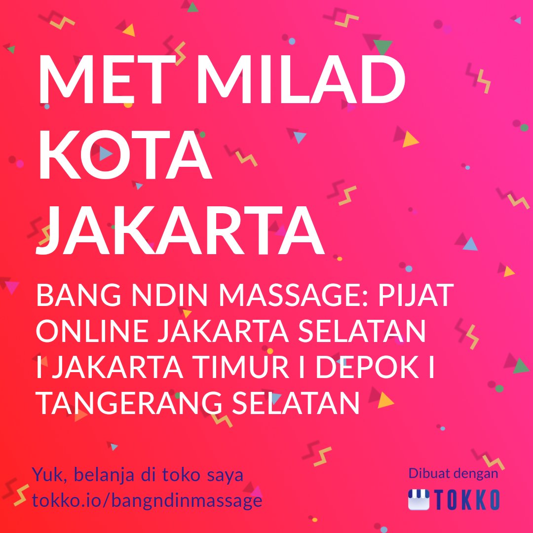MassageBang's tweet photo. Halo! Kamu bisa mengunjungi online shop BANG NDIN MASSAGE: PIJAT ONLINE JAKARTA SELATAN I JAKARTA TIMUR I DEPOK I TANGERANG SELATAN dengan klik link ini: https://t.co/1A1AFO1RZ0 https://t.co/rqiLdgC1pr
