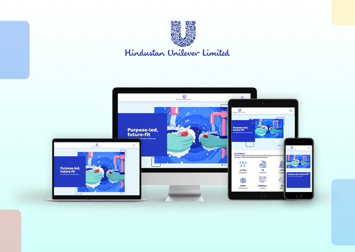 HUL_News's tweet photo. Introducing HUL’s comprehensive microsite that gives a glimpse into our consistent, competitive, profitable and responsible performance over the last decade and a peek into our strategy for the future. More here: https://t.co/Xlt8b93EFq https://t.co/XkoTZi3B7e