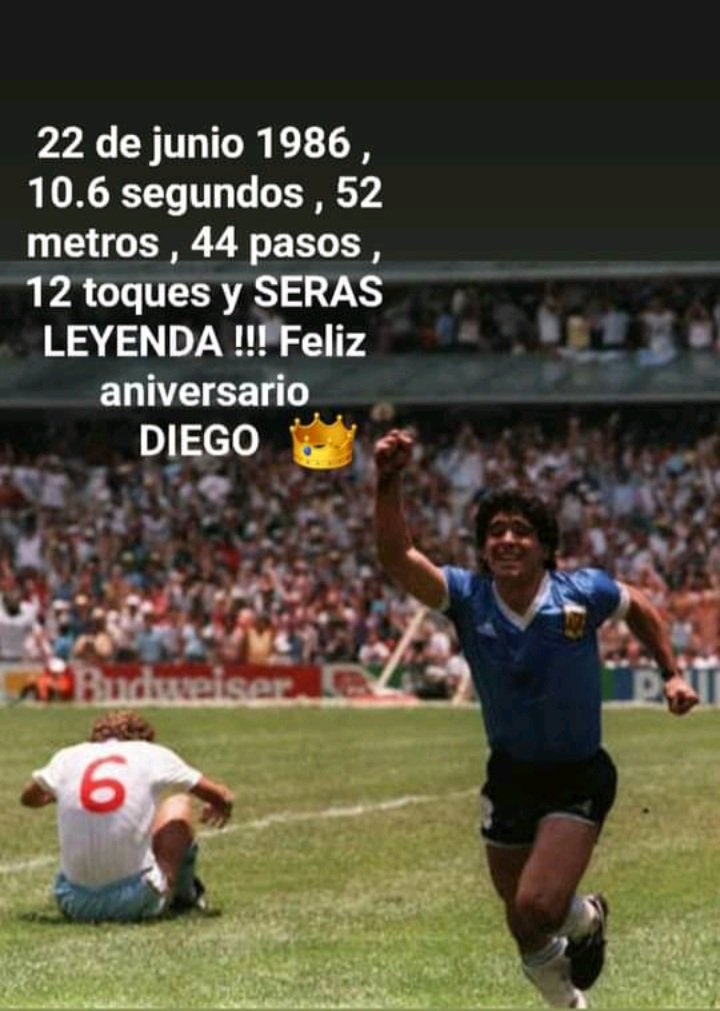 Feliz 35 Aniversario D10S 
Te Amaré para toda mi vida ❤