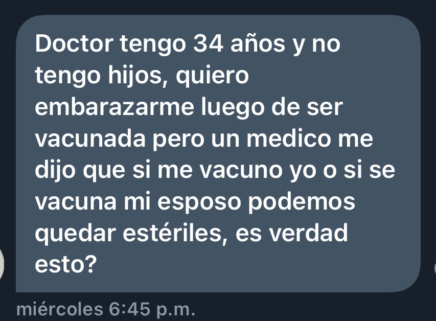 Cambia de médico!