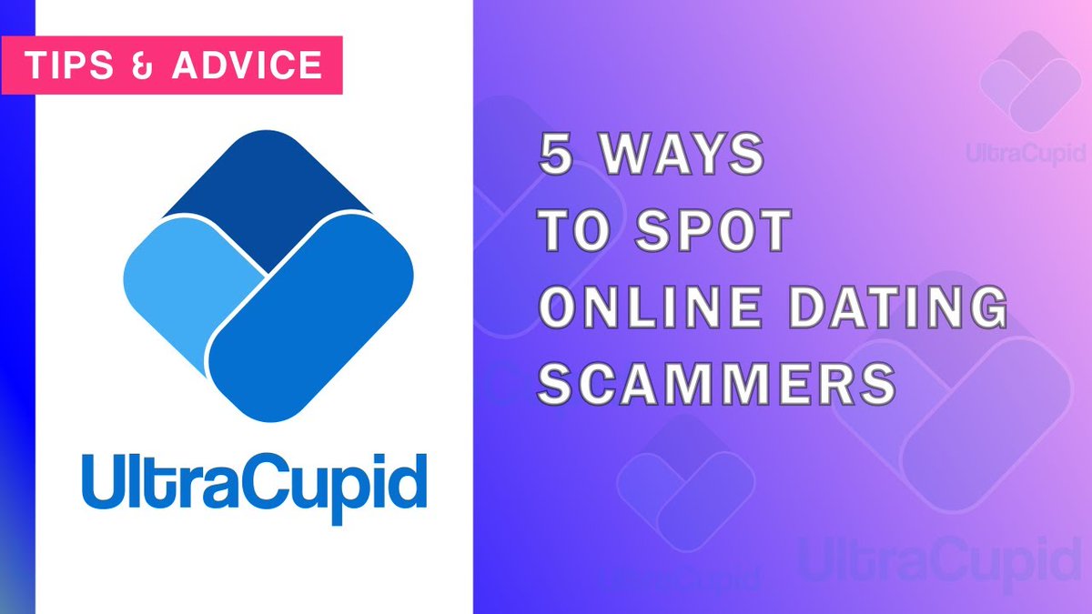 UltraCupid's tweet photo. Online dating scammers are everywhere and these 5 tips will help you detect them. 

Watch now on YouTube at https://t.co/kIdYBb2xiL

#datingtips #scammers #YouTube #datingadvice #video https://t.co/8AlYbeXnGf