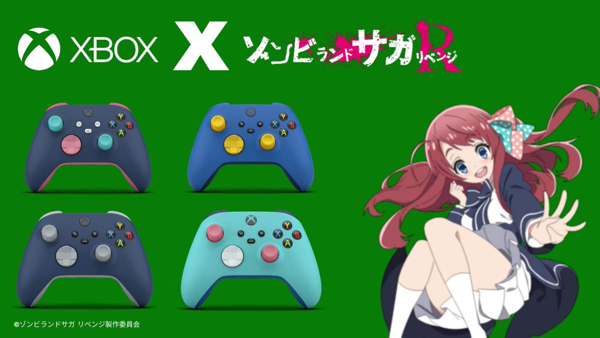 Studio100Anima's tweet photo. #ゾンビランドサガR X #Xbox
#ゾンビランドサガ
#controllerXbox https://t.co/KssHXeO5f8