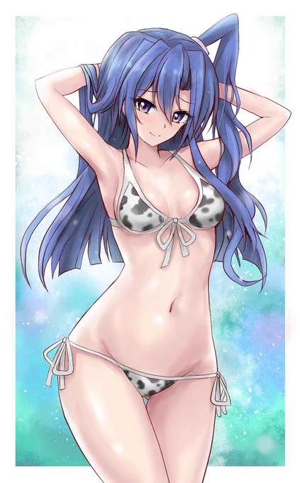#もう一度TLを牛柄ビキニでいっぱいにしたい
シンフォギア版,牛柄ビキニ牧場。 