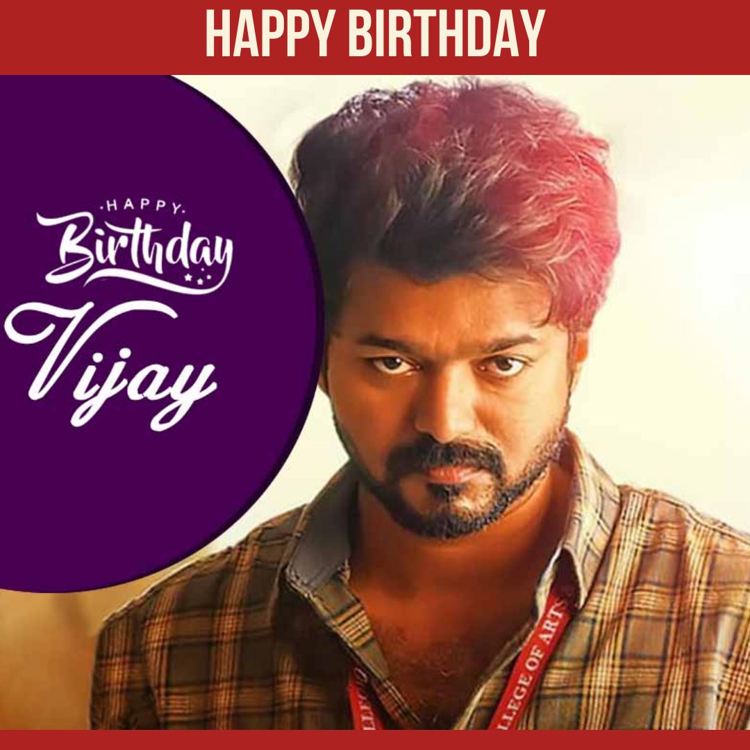 'Happy Birthday Thalapathy'
.
.
.
.
.
.
#HappyBirthdayThalapathy #HBDTHALAPATHYVijay #ThalapathyVijay #BEAST  #BeastMode #Thalapathy #HappyBirthdayKavin #Master #SouthIndianactor #Indiancinema #Indianactor #Kollywood #Film #Movies #SouthIndianmovies #tentaran