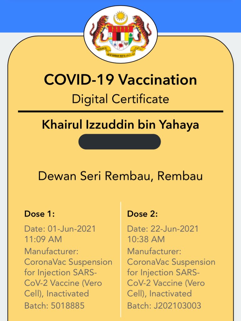 kay_zack14's tweet photo. 2nd dose completed!
#Sinovac #COVIDVaccination #vaccinated https://t.co/MShONwukHU