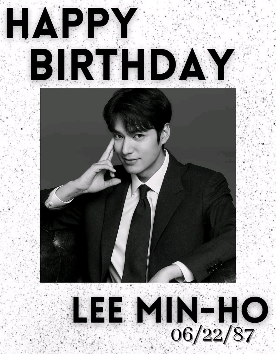  Happy birthday Lee Min Ho   