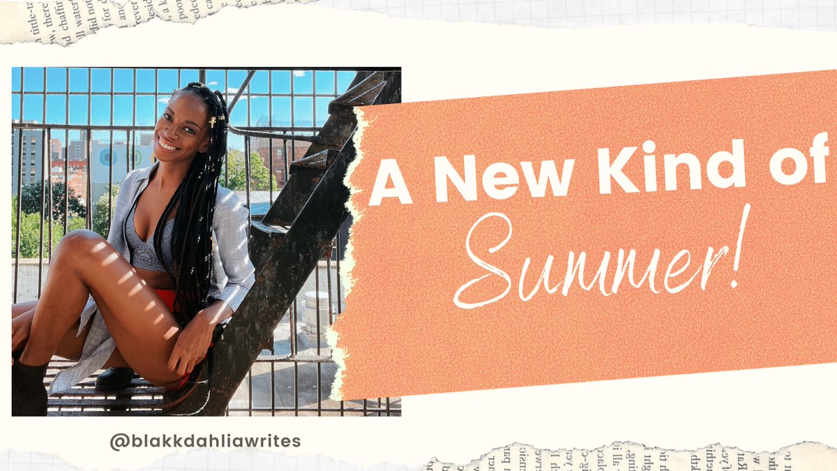 TweetAlexcina's tweet photo. #NewBlog A New Kind of Summer!
Sometimes we do things just because, that’s how it is. I’m charging myself to take in this new season with a new outlook and creating new habits.
Read more: https://t.co/m74yfzxJGE
#blackwriters #lifestyleblogs #summer #hellosummer #nyc #bloggish https://t.co/1PWLSfc10A