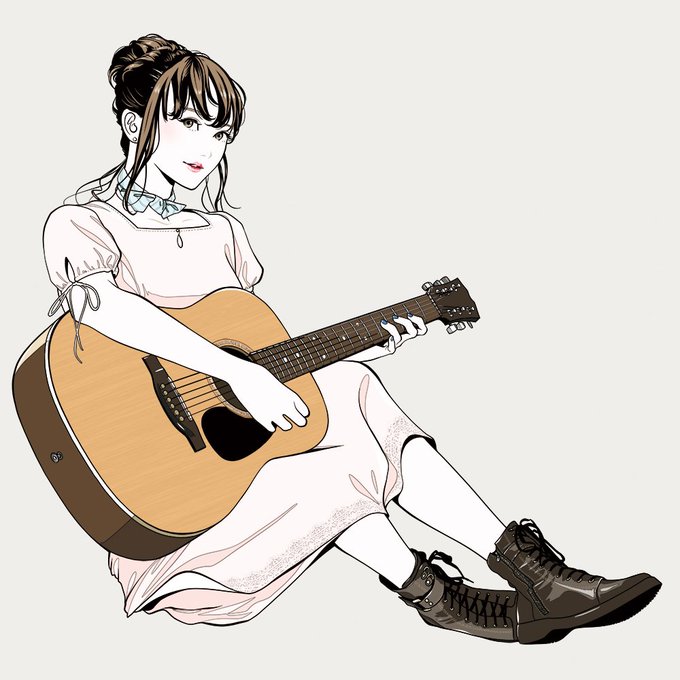 Guitar Girlのtwitterイラスト検索結果 古い順