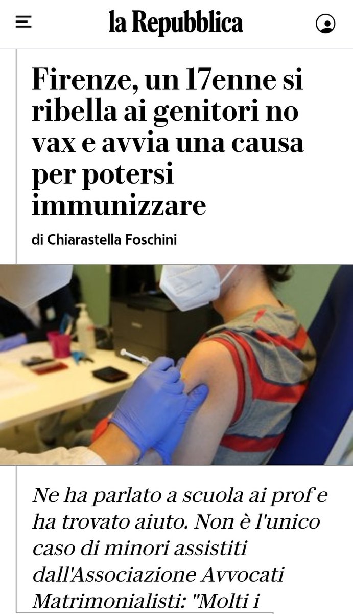 OrioliPaolo's tweet photo. Ci lamentiamo dei novax su Twitter e ci dimentichiamo della triste sorte di chi li ha in casa https://t.co/bDJp2LAfVQ
