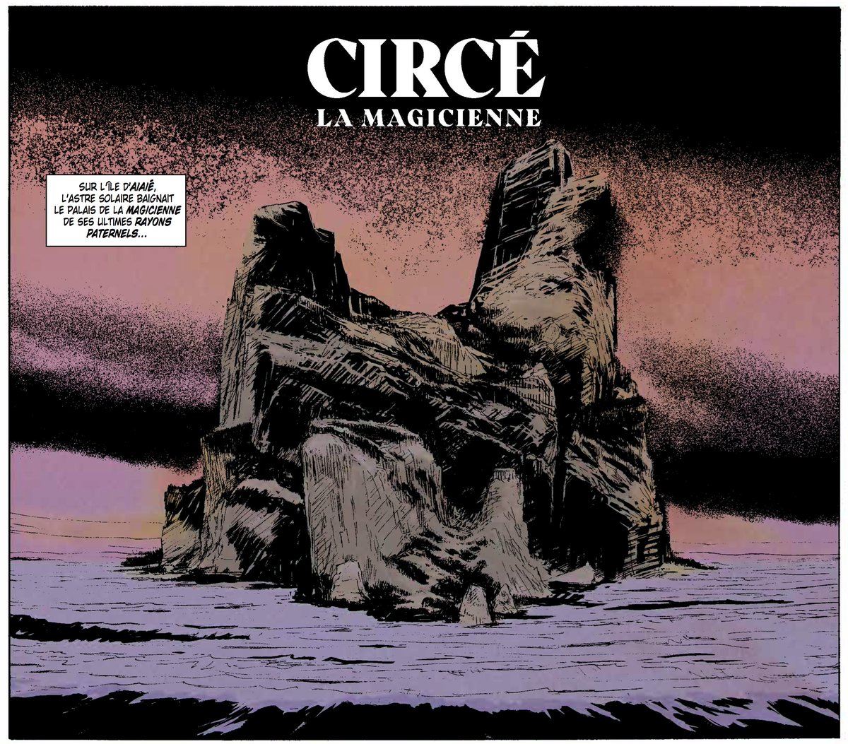 "Circé la Magicienne", de Richard Marazano & Gabriel Delmas, à paraître en août @EditionsDargaud