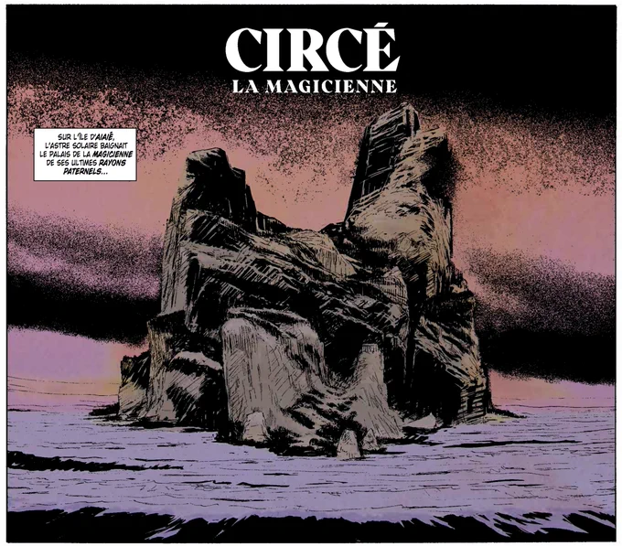 "Circé la Magicienne", de Richard Marazano &amp; Gabriel Delmas, à paraître en août @EditionsDargaud 