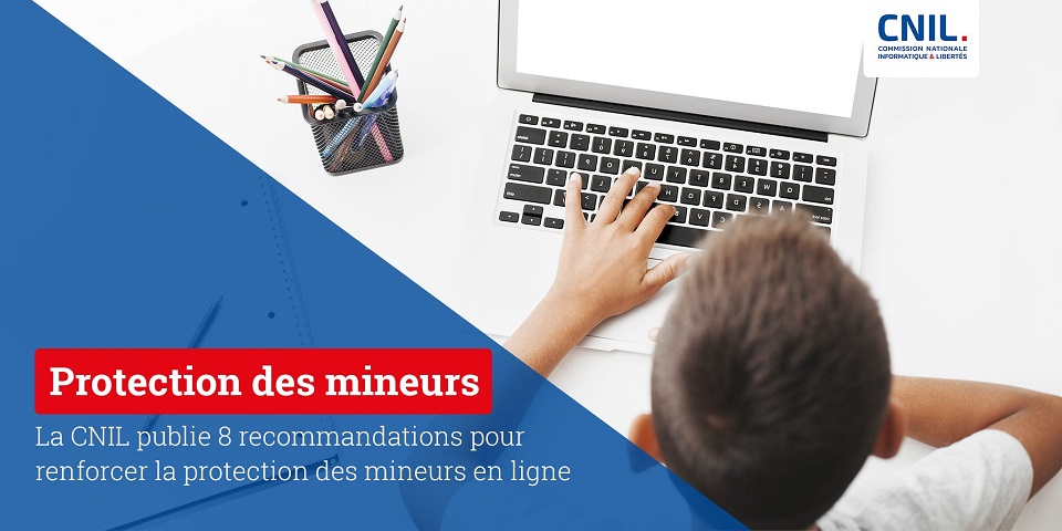 Eduscol's tweet image. La @cnil publie 8⃣recommandations pour renforcer la protection des mineurs en ligne : des conseils pratiques et ressources à mobiliser en classe et au CDI, pour apprendre aux élèves à gérer et protéger leur #IdentitéNumérique 

👉swll.to/TZQOrc @eduscol_emi @eduscol_doc