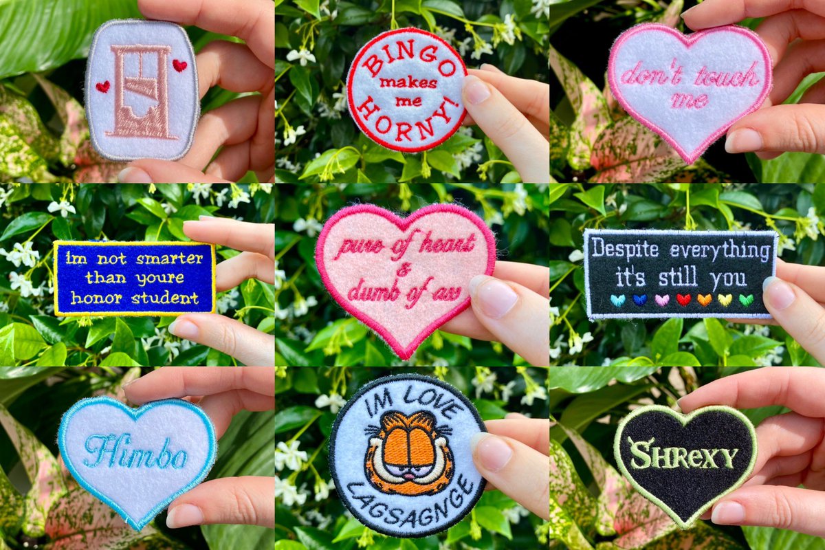 kcproblems's tweet photo. All my homies hate #PrimeDay itโs all about #SmileForSmall businesses! If youโre looking to support a small embroidery business that specializes in shitposting I gotchuโค๏ธ
https://t.co/1zZqKUSQuZ https://t.co/plcnZCDxMZ