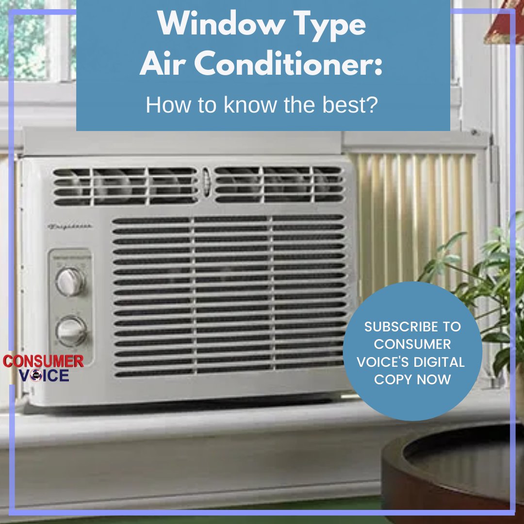 ConsumerVoiceIn's tweet photo. Read our evaluation report of #windowACs to identify #bestbuy basis of parameters like energy efficiency, star ratings, features and price.
Subscribe to Consumer VOICE digital magazine. Click below:
https://t.co/zDsYAwr5Uf
#Consumers #AirConditioner #AC #BestBuy #BestBrand https://t.co/wnggjlQn3L