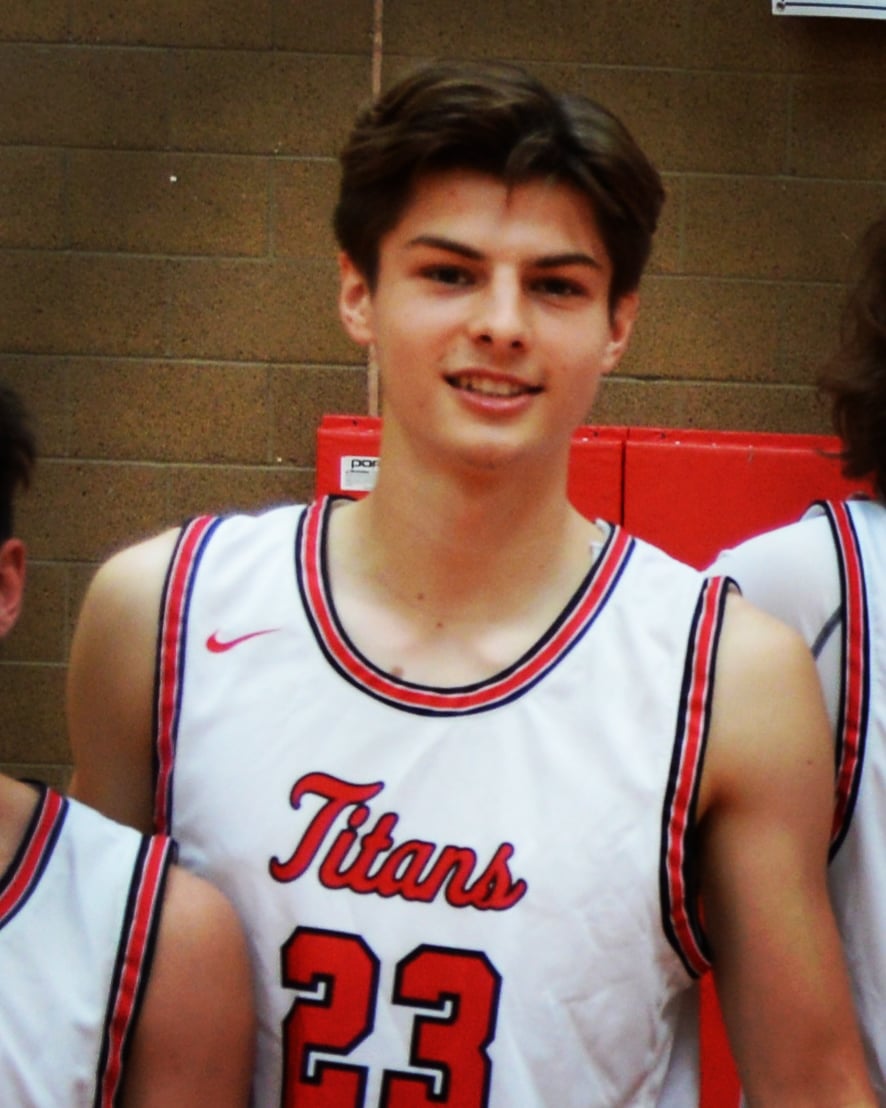 Antelope_BBall's tweet photo. Congratulations to @KevinBurlaka for being named to the North Large School Optimist Team! KB was also the CVC League MVP, unanimous Team MVP, and unanimous Team Captain. Excited to see where he ends up when All-Metro teams come out 👀. #TitanFamily @SacBee_JoeD @cameronsalerno1 https://t.co/rmJbOUxirX