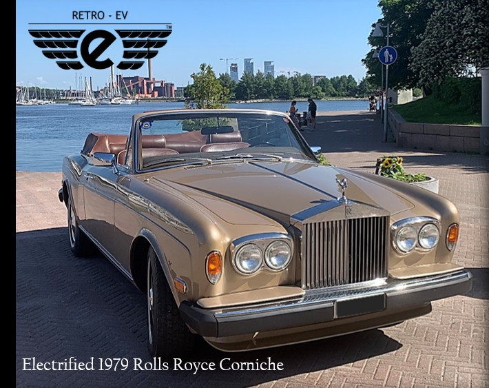 retroev_'s tweet photo. Say hello to "Goldie"!
The second in our Limited Edition e-Corniche Series.
This beautiful example started life as a 1979 Corniche Cabriolet and Retro-EV will electrify her for delivery in Q2-2022. 
Contact us for sales details now. https://t.co/TgGpECmwdU