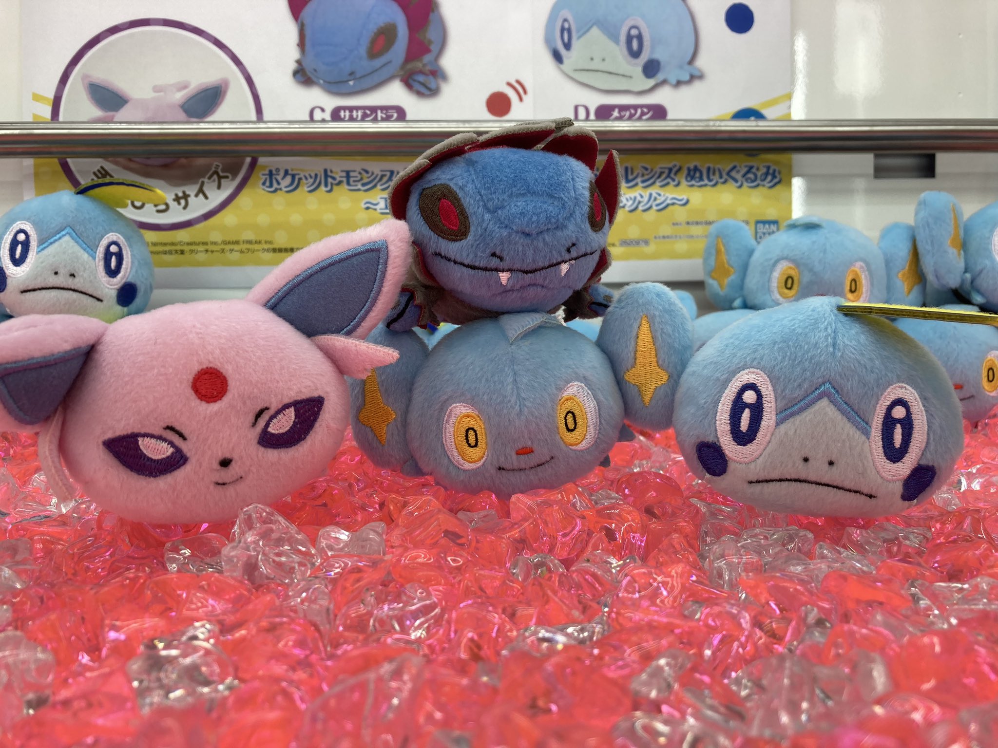 セガ川口 プライズ新景品情報 大人気ポケットモンスターから 可愛いぬいぐるみが入荷致しました 手乗りサイズの ポケモンと大きなヤドンがとってもキュート O O 是非 お迎えしてあげて下さい ポケットモンスター セガ川口