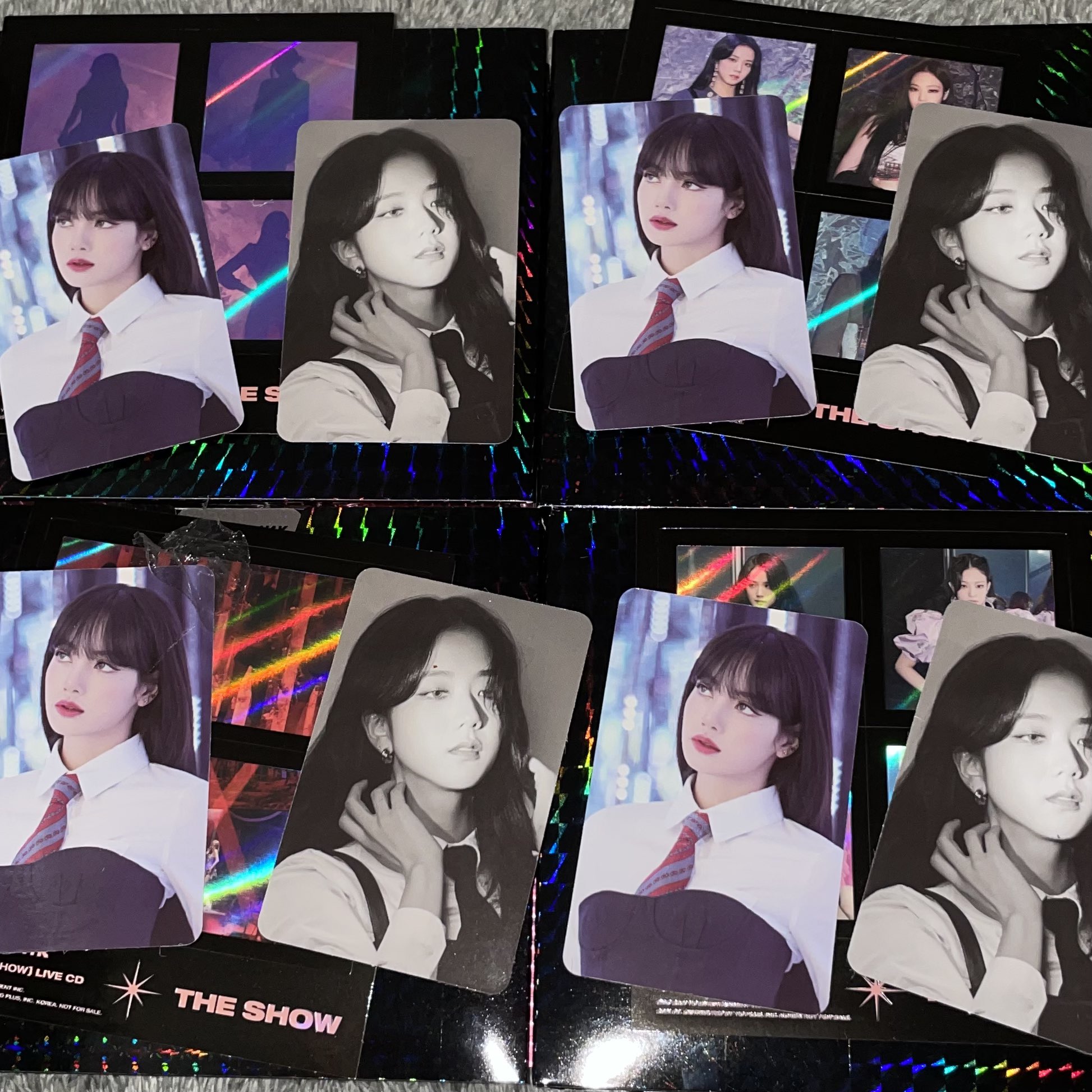 BLACKPINK THE SHOW ロゼ トレカ Blackpink The show DVD トレカ コンプ