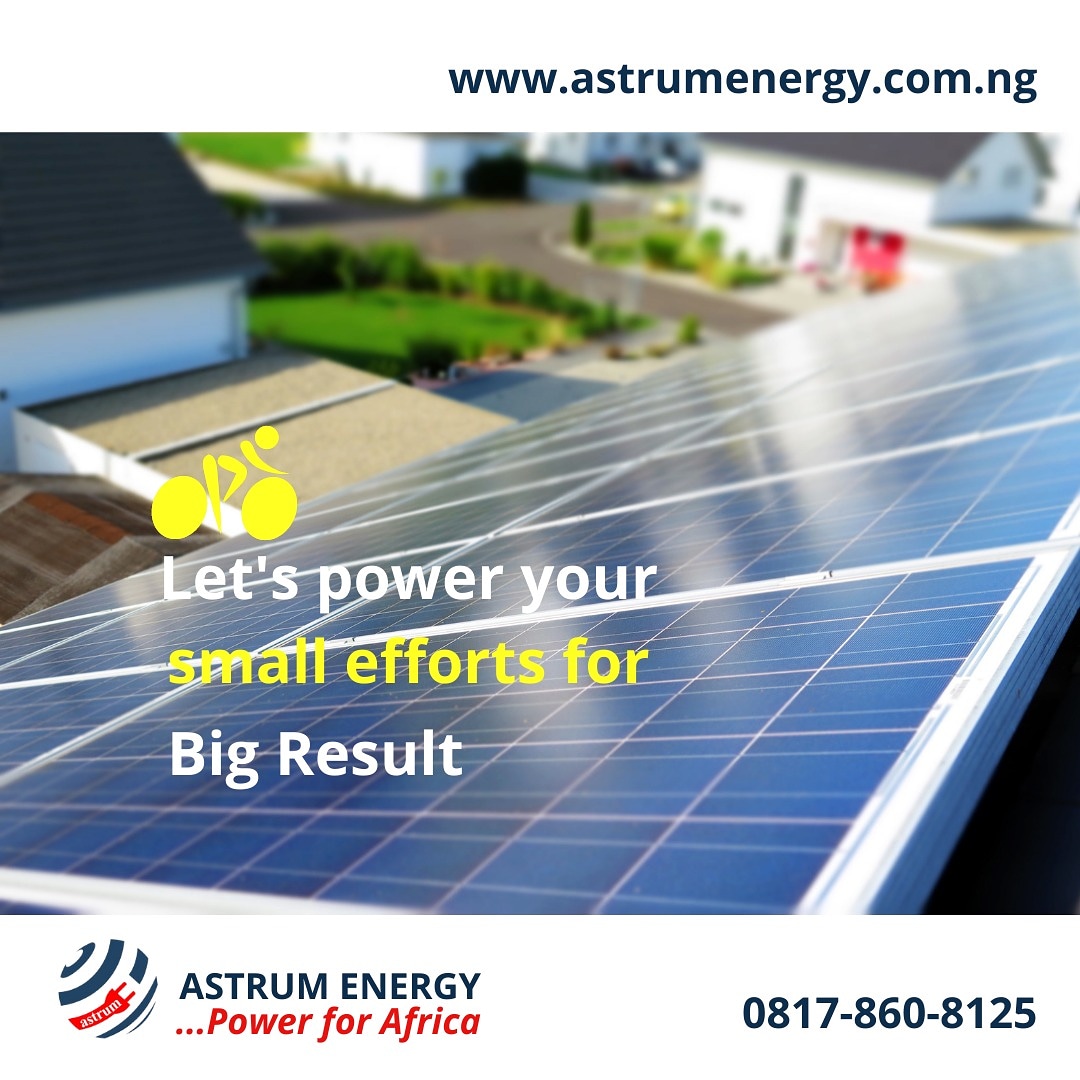 astrumenergy's tweet photo. Consistent daily effort to generate massive results.
Whatever the mission of your brand is, let's partner with you to make it come true
We are @AstrumEnergy. Let's power your dreams.
Contact Astrum Energies on 
 0817 860 8125
#backup #power #Astrum #inverter #engineering #offgrid https://t.co/uRuzQ9lcpz