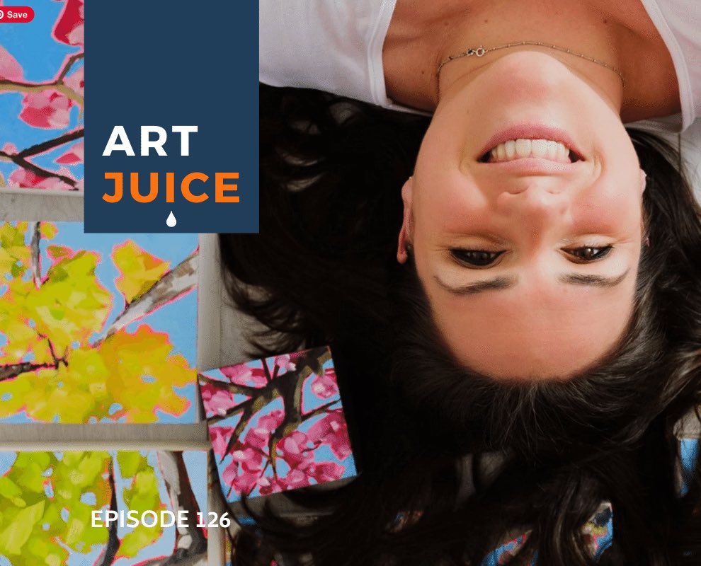 emzfinchart's tweet photo. I’m on a podcast!! Check out the Art Juice podcast on all podcast platforms. It’s a lovely chat with @AliceJustAtHome 🙏🌸🌺🌸 https://t.co/kKKRbfftPM