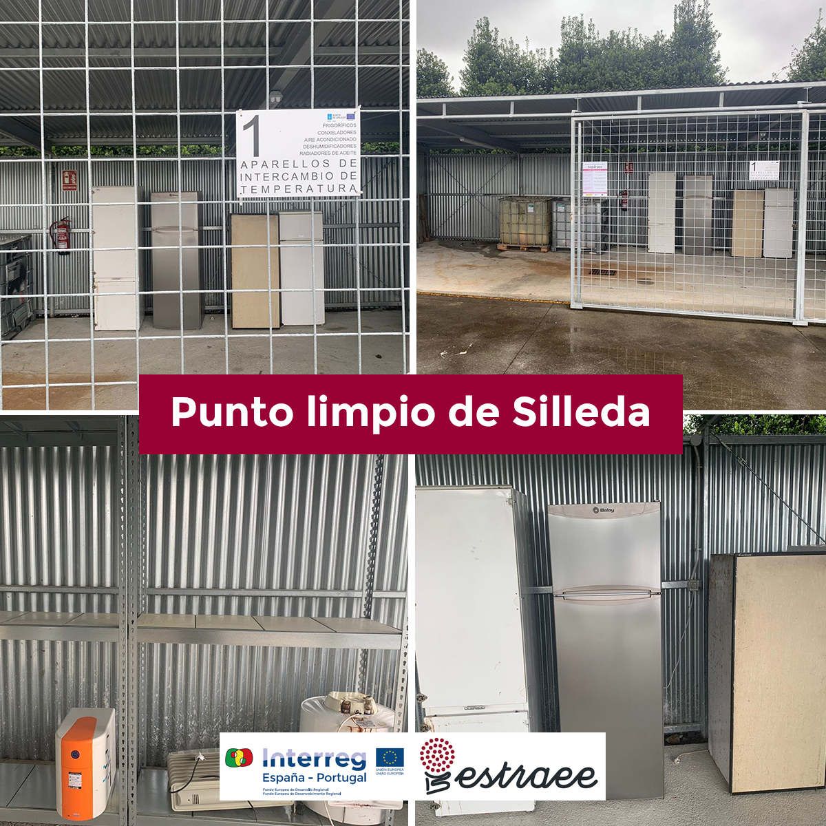PEstraee's tweet photo. ♻ Hoy conocemos el punto limpio mejorado por @PEstraee en el Concello de 𝗦𝗶𝗹𝗹𝗲𝗱𝗮 para dar una 2ª vida a sus #RAEE 📺📻🖨

📌Margaride, s/n
📆Miér y sáb: 9-14h
☎ 986 580 000
🔎42.70711775334132,-8.261253985272436

@poctep @depo_es @CT_EnergyLab @ERP_es @lipor_pt @revertia https://t.co/tGn7KYsCeT