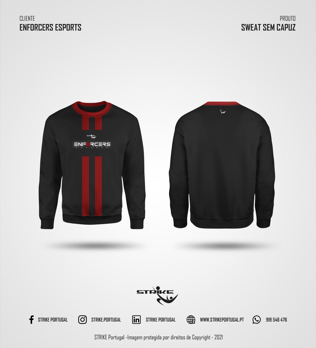 EnforcerseSport's tweet photo. Novidade bombástica! Enforcers eSports vem apresentar a sua nova coleção de merchandising! Espero que todos gostem! Para mais informações enviar mensagem privada. #goenforcers @portugal_strike https://t.co/C87fPvBMMP