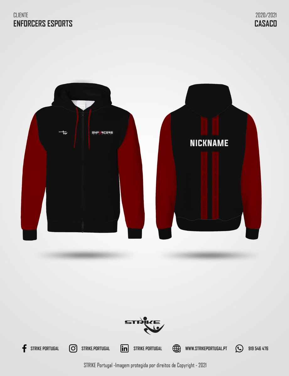EnforcerseSport's tweet photo. Novidade bombástica! Enforcers eSports vem apresentar a sua nova coleção de merchandising! Espero que todos gostem! Para mais informações enviar mensagem privada. #goenforcers @portugal_strike https://t.co/C87fPvBMMP
