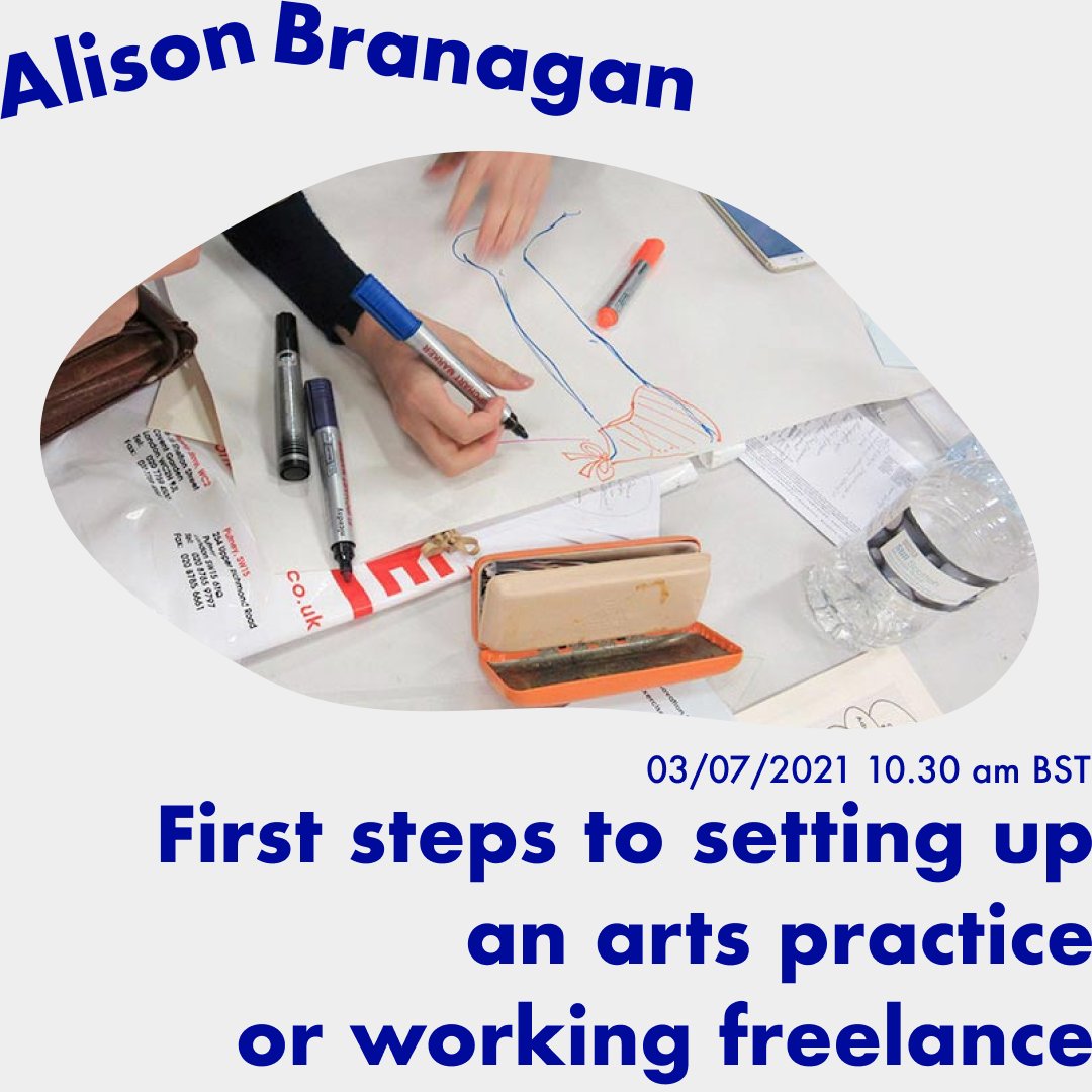Do you want to have a career in the #arts but don't know where to start❓

To find out, join NN on 3rd July at 10.30 am to First Steps to Setting up an Arts Practice or Working Freelance with <a href="/AlisonBranagan/">Alison Branagan</a>

Sign up for free: tinyurl.com/5kb549km