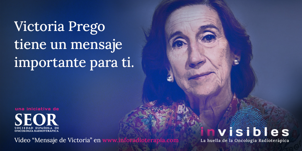 SEOR.es (@seor_esp) on Twitter photo La periodista <a href="/VictoriaPrego/">Victoria Prego</a> solicita tu colaboración para difundir que la #radioterapia salva vidas: “Aquí estoy yo como prueba. Ayudemos a que muchas otras personas salven su vida”.
Puedes ver su mensaje en inforadioterapia.com/deja-tu-huella/
#laradioterapiacura #oncologíaradioterápica La periodista <a href="/VictoriaPrego/">Victoria Prego</a> solicita tu colaboración para difundir que la #radioterapia salva vidas: “Aquí estoy yo como prueba. Ayudemos a que muchas otras personas salven su vida”.
Puedes ver su mensaje en inforadioterapia.com/deja-tu-huella/
#laradioterapiacura #oncologíaradioterápica